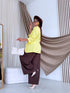 Light yellow, ONE SIZE jacket with gathered sleeves